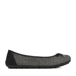 Baleriny Rieker CEO-43850-00 Czarny