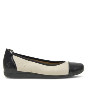 Baleriny Rieker L9351-80 Écru