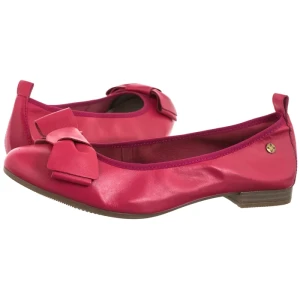 Baleriny Różówe P6802-15/00-0 (MA1370-e) Maciejka