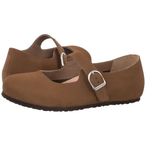 Baleriny Santa Clarita Dark Tea 1032676 Nubuck (BK399-a) Birkenstock