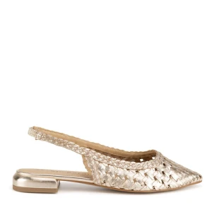 Baleriny Sergio Bardi WI40-F1103-01SB Złoty