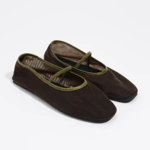 Baleriny siateczka ciemnozielone BIMBA Y LOLA DARK GREEN