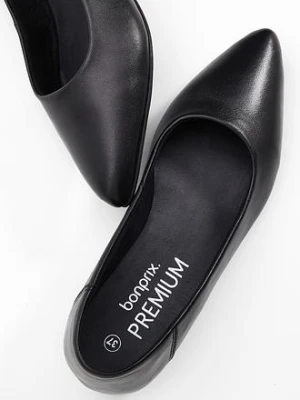 Baleriny skórzane bonprix