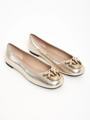 Baleriny skórzane PINKO