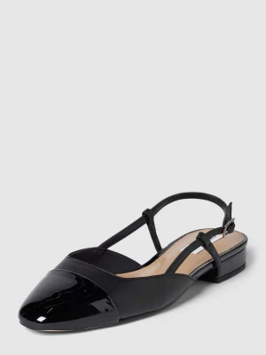 Baleriny skórzane ze sprzączką Steve Madden