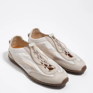 Baleriny sportowe 13 28 dwoina i nylon białe BIMBA Y LOLA