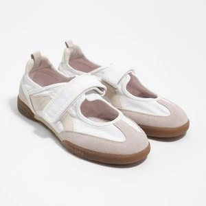 Baleriny sportowe dwoina i nylon 13 07 białe BIMBA Y LOLA