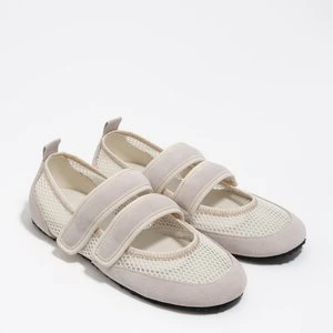 Baleriny sportowe rzepy białe BIMBA Y LOLA