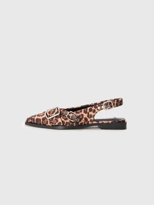 Baleriny z odkrytą piętą Steve Madden