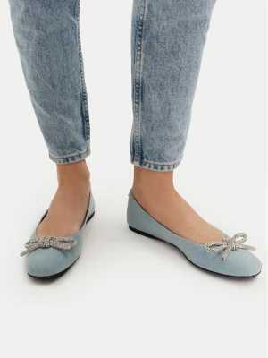 Baleriny Steve Madden Nilsa SM11003517 Niebieski