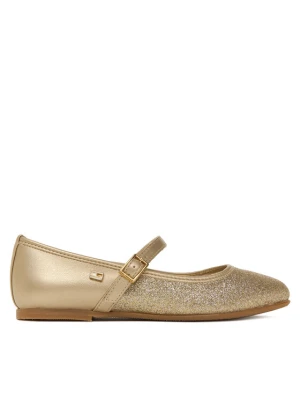 Baleriny Tommy Hilfiger Ballerina T4A3-33930-0572 S Złoty