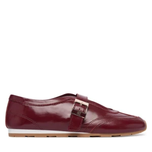 Baleriny Tommy Hilfiger Bella Ballet Mary Jane FW0FW09416 Bordowy