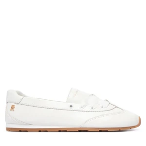 Baleriny Tommy Hilfiger Bella Ballet Sneaker FW0FW09449 Biały