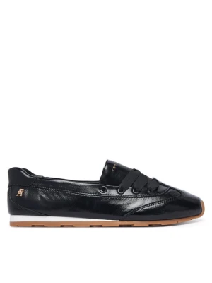 Baleriny Tommy Hilfiger Bella Ballet Sneaker FW0FW09449 Czarny