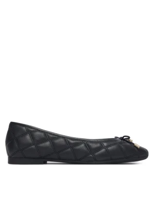 Baleriny Tommy Hilfiger Charm Quilted Ballerina FW0FW09503 Czarny