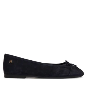 Baleriny Tommy Hilfiger FW0FW09357 Granatowy