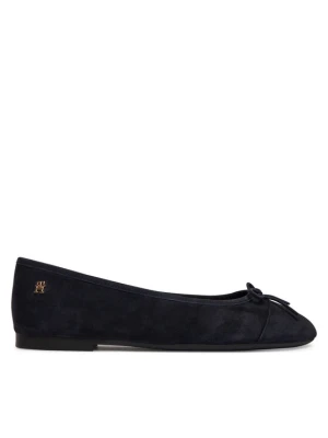 Baleriny Tommy Hilfiger FW0FW09357 Granatowy