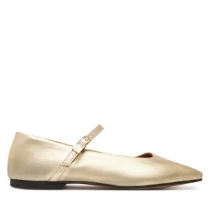 Baleriny Tommy Hilfiger Hilfiger Gold Ballerinas FW0FW09320 Złoty