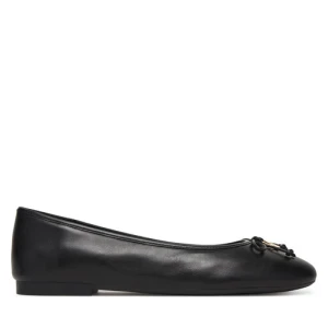 Baleriny Tommy Hilfiger Smooth Lthr Ballet FW0FW09006 Czarny