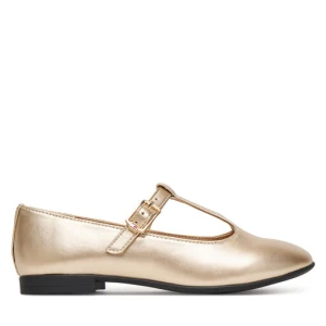 Baleriny Tommy Hilfiger T3A3-34001-1372 S Złoty