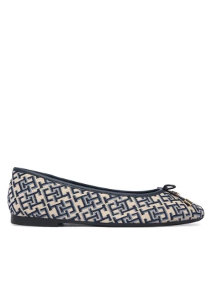 Baleriny Tommy Hilfiger Th Charm Jacquard Ballerina FW0FW09504 Kolorowy