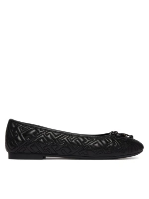Baleriny Tommy Hilfiger Th Quilted Ballerina FW0FW09264 Czarny