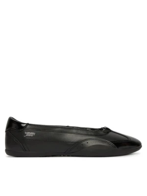 Baleriny Tommy Hilfiger Tjw Ballet Sneaker EN0EN03169 Czarny