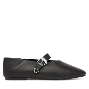 Baleriny Tommy Jeans Tjw Ballerina Nappa Leather EN0EN03043 Czarny