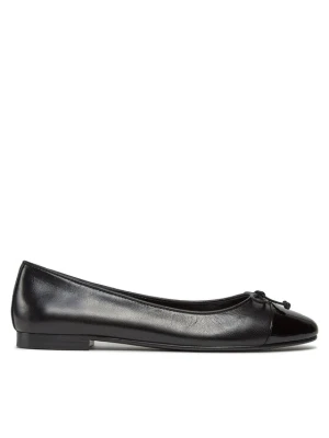 Baleriny Tory Burch Cap-Toe Ballet 154511 Czarny