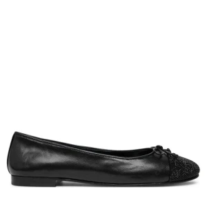 Baleriny Tory Burch Cap-Toe Pave Ballet 166214 Czarny