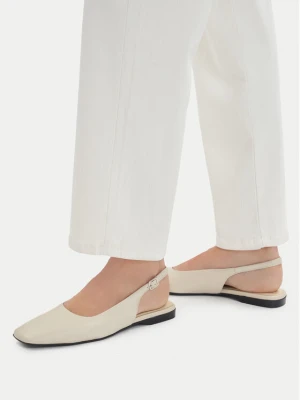 Baleriny Vagabond Shoemakers Delia 5907-201-02 Écru Kremowy