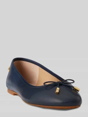 Baleriny z naturalnej skóry Lauren Ralph Lauren