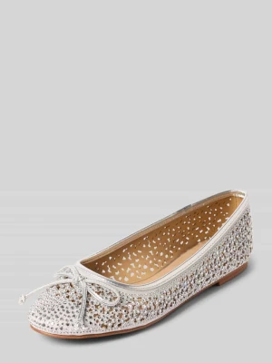 Baleriny z obszyciem kamieniami stras Alma en Pena