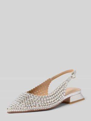 baleriny z obszyciem ozdobnymi kamieniami Alma en Pena