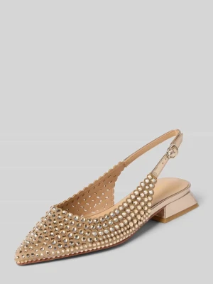 baleriny z obszyciem ozdobnymi kamieniami Alma en Pena