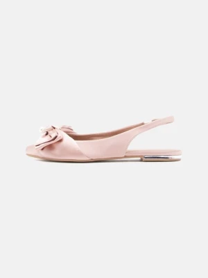 Baleriny z odkrytą piętą Anna Field By Zalando jasnoróżowy
