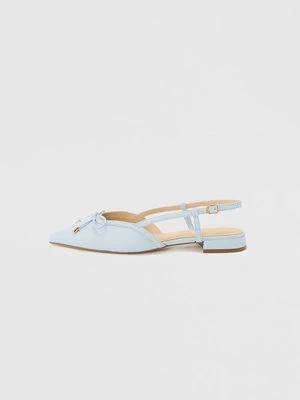 Baleriny z odkrytą piętą Clarks