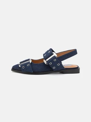 Baleriny z odkrytą piętą Steve Madden