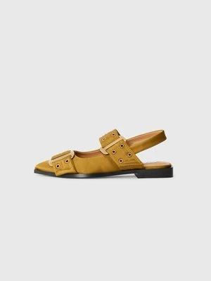 Baleriny z odkrytą piętą Steve Madden
