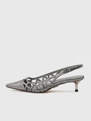 Baleriny z odkrytą piętą Steve Madden