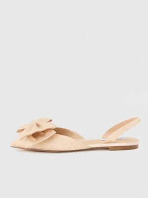 Baleriny z odkrytą piętą Steve Madden jasnoróżowy