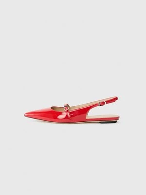Baleriny z odkrytą piętą Stuart Weitzman