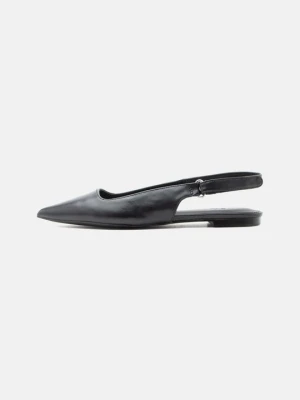 Baleriny z odkrytą piętą Zign By Zalando czarny