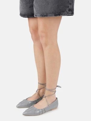 Baleriny z zapięciem Bronx