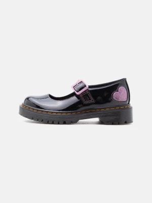 Baleriny z zapięciem Dr. Martens czarny