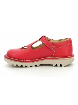 Baleriny z zapięciem Kickers różowy