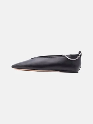 Baleriny z zapięciem Loeffler Randall czarny