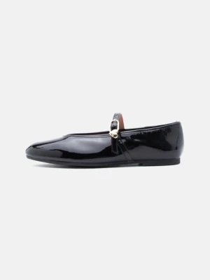 Baleriny z zapięciem LOVE MOSCHINO czarny