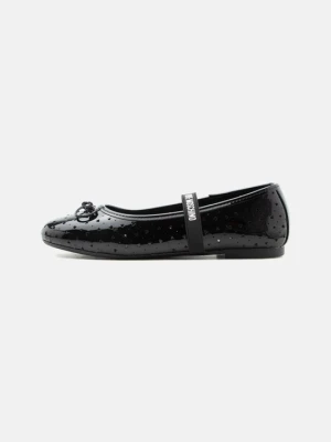 Baleriny z zapięciem LOVE MOSCHINO czarny