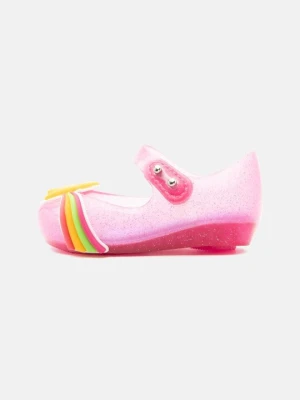 Baleriny z zapięciem Mini Melissa różowy